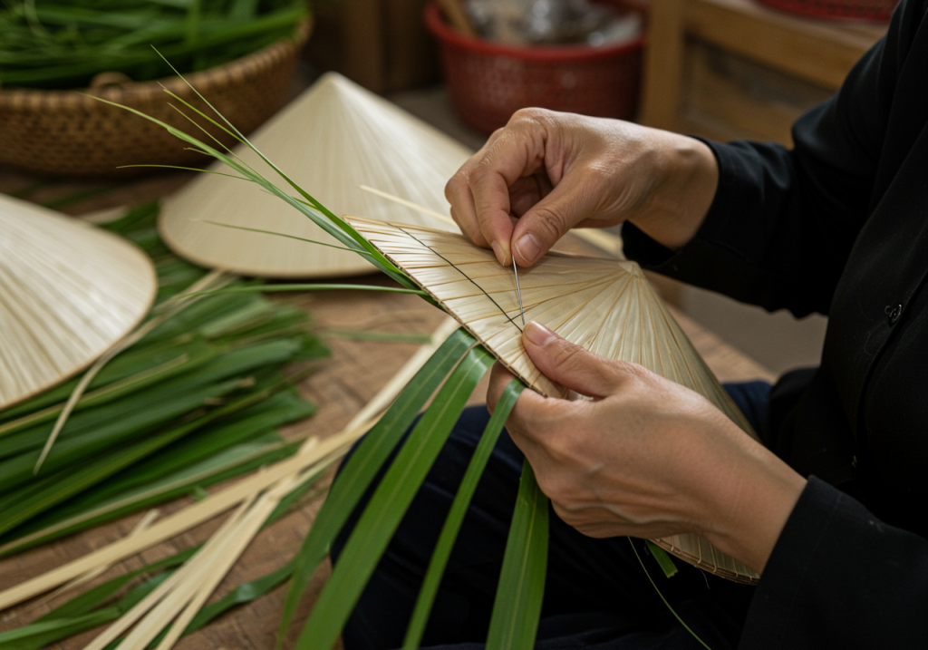 nón lá truyền thống