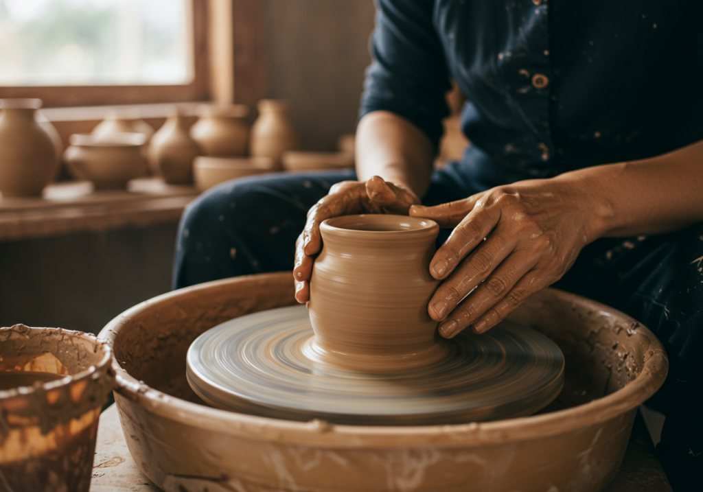làm gốm thủ công