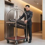 Từ việc chào đón đến hỗ trợ vận chuyển hành lý, mọi nhiệm vụ đều được nhân viên hành lý thực hiện chu đáo.