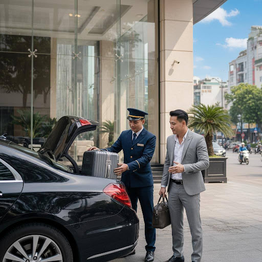 Các nhiệm vụ của doorman bao gồm hỗ trợ hành khách và quản lý phương tiện di chuyển.