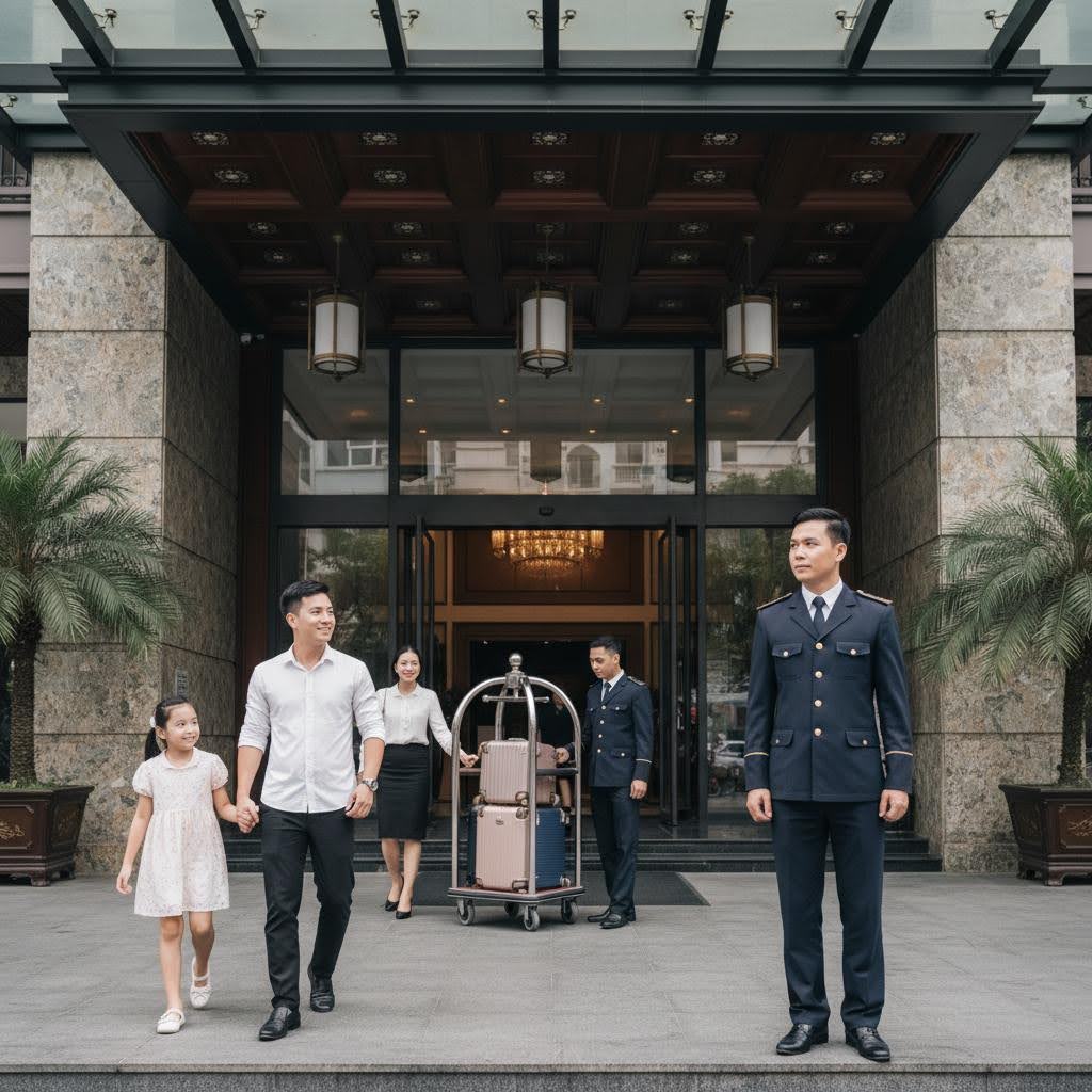 Doorman đóng vai trò quan trọng trong việc đảm bảo an toàn và nâng cao trải nghiệm khách hàng.