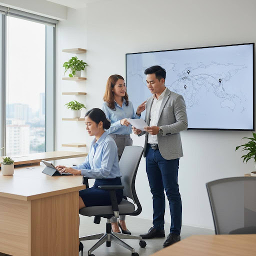 Đội ngũ chuyên gia du lịch lữ hành đang tận tâm xây dựng và điều hành các chương trình trải nghiệm hấp dẫn.