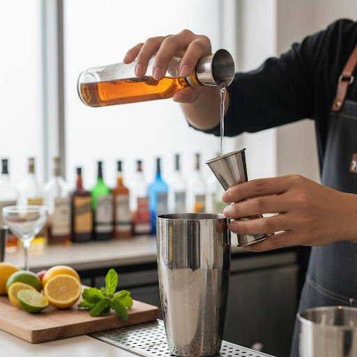 Nhân viên bartender chuyên nghiệp không chỉ pha chế mà còn kiến tạo nên những trải nghiệm đồ uống độc đáo